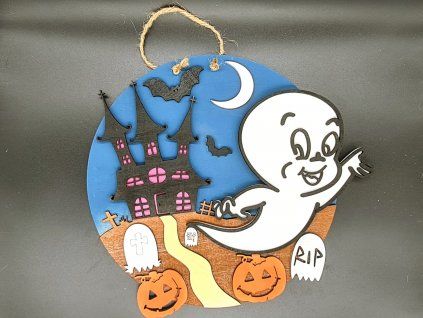 Duch dekorace na dveře