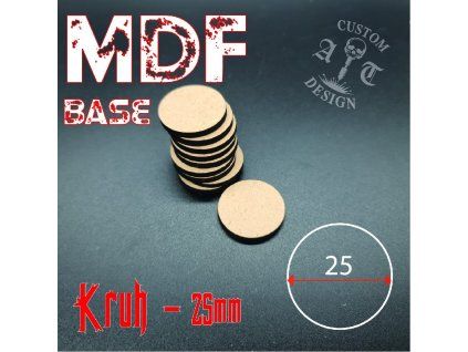 MDF Bases 25mm
