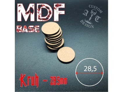 MDF Bases 28,5mm