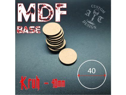 MDF Bases 40mm