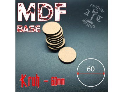 MDF Bases 60mm