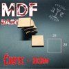 MDF Bases 20x20mm