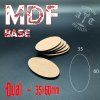 MDF Bases 60x35mm
