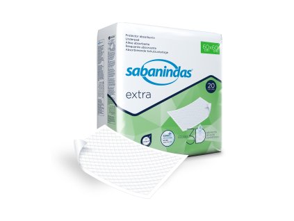 Sabanindas Extra Pad 60x60 20ct HeroLeft Combi