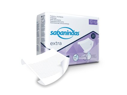 Sabanindas Extra Pad 80x180 20ct HeroLeft Combi