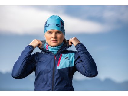 ATTIQ multifunkční šátek Alpine Pink