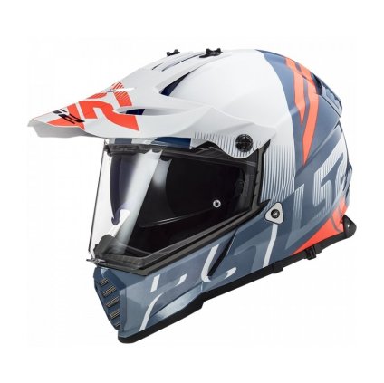 Prilba LS2 MX436 PIONEER MX436 EVO EVOLVE White Cobalt