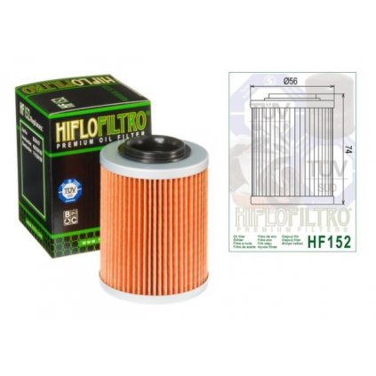 Filter oleja CF MOTO X450 520 550 HF152 CF MOTO
