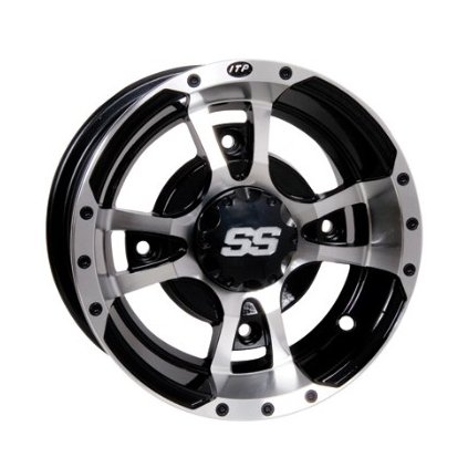 ITP SS 112 R10/R9 Machined White/Black