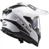 Prilba LS2 MX701 Explorer Solid Biela White