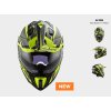 Prilba LS2 MX701 Explorer ALTER Žlta Yellow HV