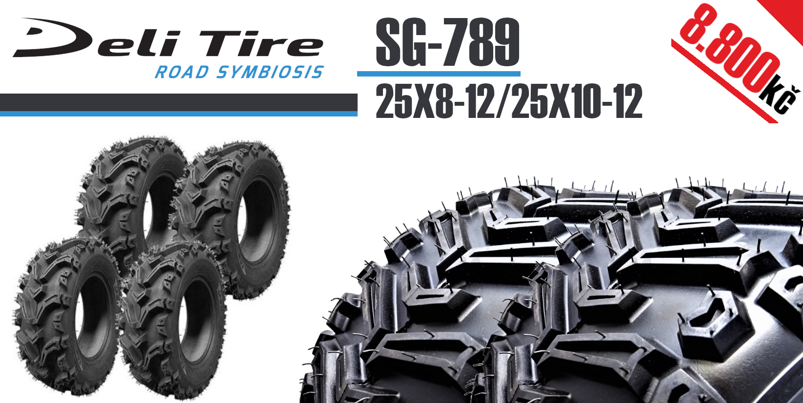 SADA DELI SG-789  25x8-12 / 25x10-12 6PR