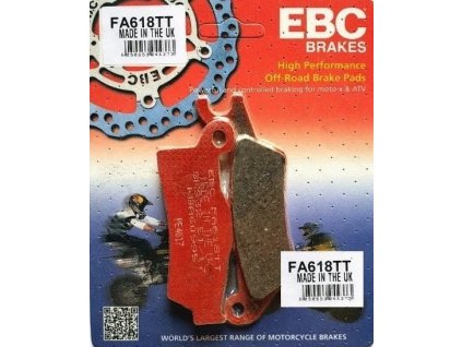 KLOCKI HAMULCOW EBC FA618TT