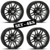 SADA DISKOV ITP SS316 12X7 (5+2) MATTE BLACK 4X110
