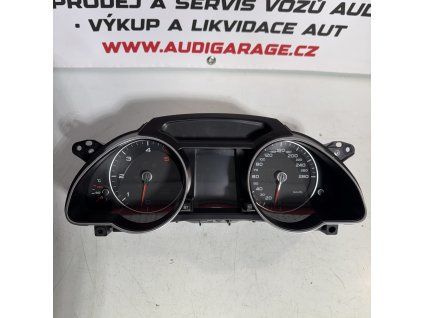 8T0920933A - Budíky | Audi A5 8T, A4 B8