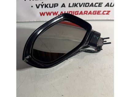 Levé zrcátko Audi A7 4G (12-pin) – Samostmívací, Černá LZ9Y