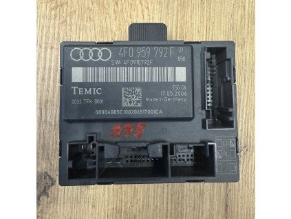 4F0959792F - Řídící jednotka dveří | Audi A6 C6 4F