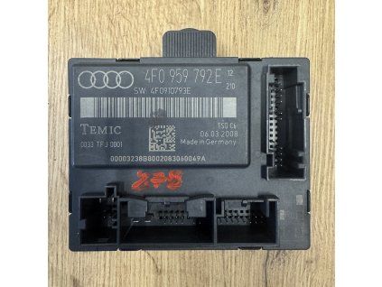 4F0959792E - Řídící jednotka dveří | Audi A6 C6 4F