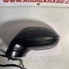 Levé zrcátko Audi A7 4G (12+2 pin) – Side Assist, Černá