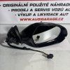 Pravé zrcátko Audi A6 4G (6 pin)  - Černá metalíza