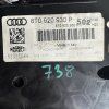 8T0920930P - Přístrojový štít Budíky Nafta | Audi A5 8T, A4 B8