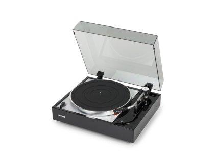 1453 gramofon thorens td 1500 cierna leskla