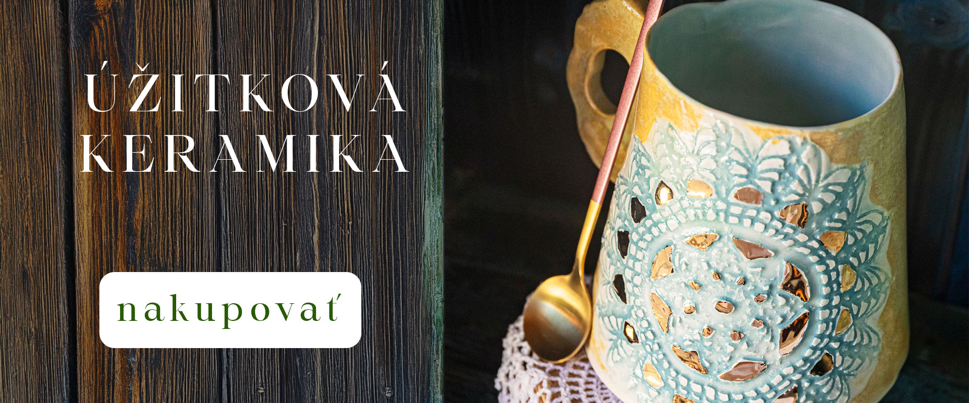 úžitková keramika hrnček 600 ml MANDALA