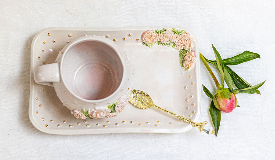 AURACERA - luxusný porcelán, reklamná fotografia