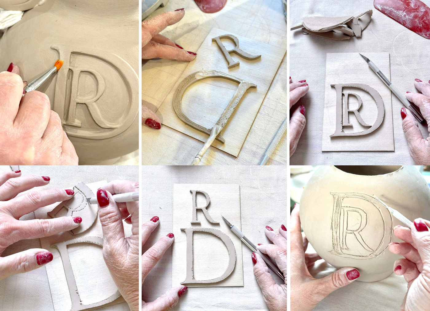 ako som vyrábala vázu pre Dajanu Rodriguez, dizajnová keramika AURACERA® od Zuazna Almáši Koreňová