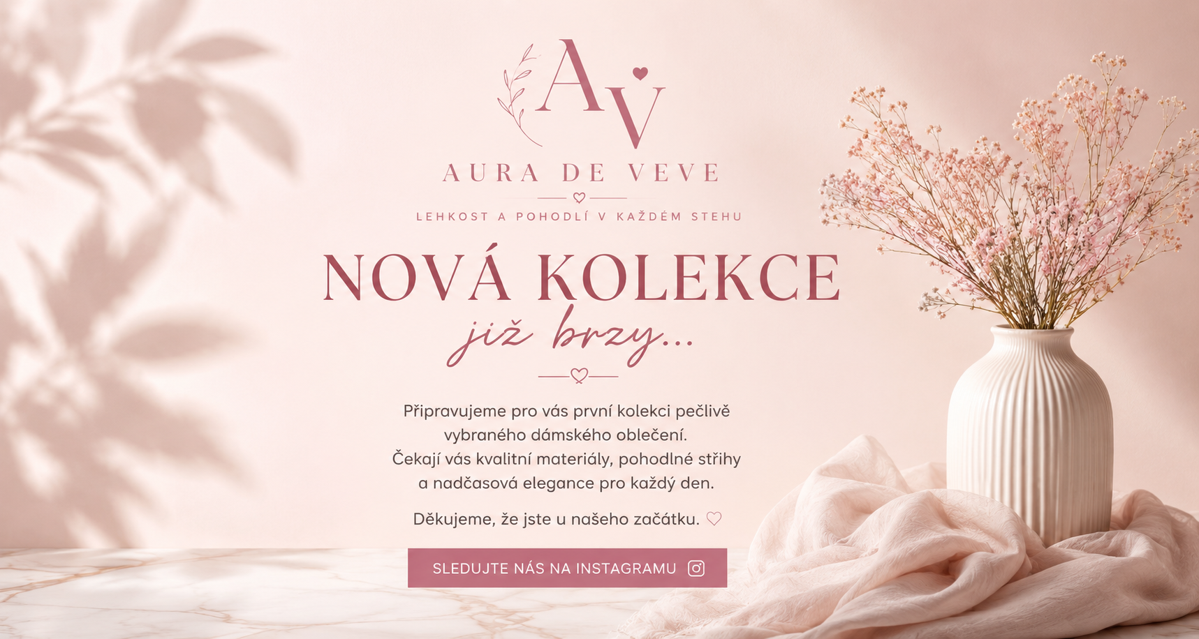 Aura de Veve - nová kolekce již brzy