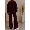 Burgundy Manchester set