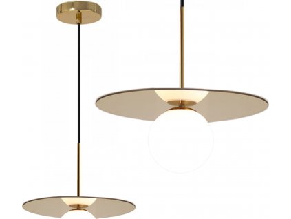 TOOLIGHT ZÁVĚSNÁ LAMPA LUCY | ZLATÁ