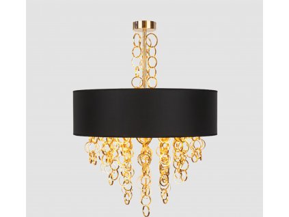 TOOLIGHT ZÁVĚSNÁ SVÍTIDLO 45 CM BORA | ČERNOZLATÉ