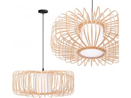 TOOLIGHT ZÁVĚSNÉ SVÍTIDLO BALI BOHO | PŘÍRODNÍ