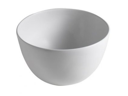 SAPHO KERAMICKÉ UMYVADLO NA DESKU DOME Ø 45,5 CM | BÍLÉ