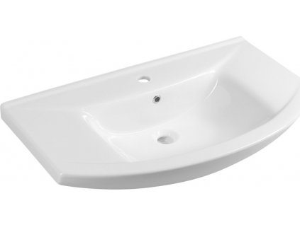 AQUALINE KERAMICKÉ UMYVADLO ZERO 86X50 CM | BÍLÉ