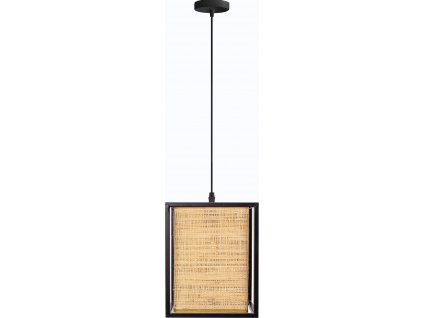 TOOLIGHT ZÁVĚSNÁ LAMPA JEN  | ČERNÁ/PŘÍRODNÍ