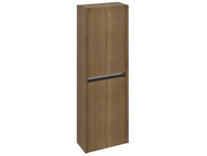 SAPHO VYSOKÁ KOUPELNOVÁ SKŘÍŇKA NIRONA 40X140X20 CM | DUB SHERWOOD