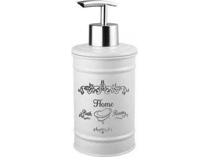 AQUALINE RETRO DÁVKOVAČ MÝDLA NICEA | BÍLÝ