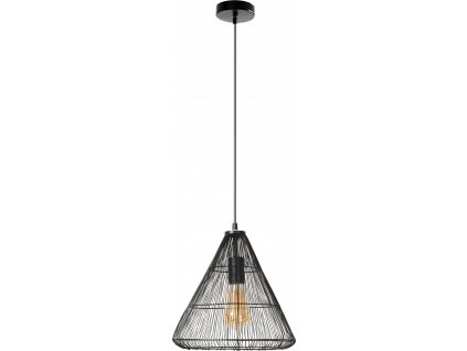 TOOLIGHT ZÁVĚSNÁ LAMPA HEDA LOFT | ČERNÁ