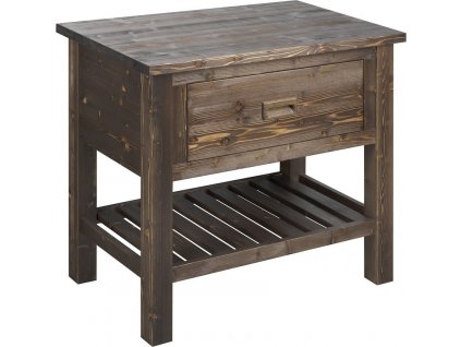 SAPHO STOLEK POD UMYVADLO BRAND 80X73X50 CM | MASIVNÍ SMRK