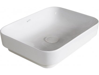 ISVEA KERAMICKÉ UMYVADLO SOTT AQUA 50X38 CM | BÍLÉ