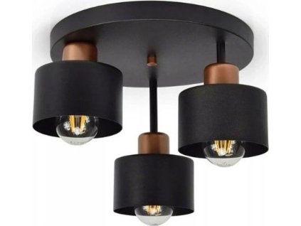 TOOLIGHT ZÁVĚSNÁ STROPNÍ LAMPA CALI SET | ČERNÁ
