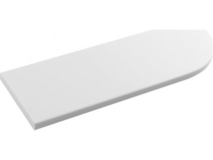 SAPHO KOUPELNOVÁ POLICE ABELINE 30X10 CM | BÍLÁ MATNÁ