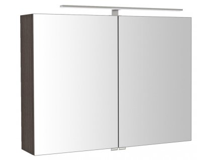 SAPHO GALERKA S LED OSVĚTLENÍM 81X70X17 CM RIWA | BOROVICE RUSTIK