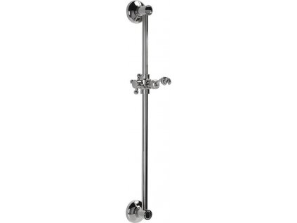 SAPHO SPRCHOVÁ TYČ ANTEA S POSUVNÝM DRŽÁKEM 670 MM | CHROMOVÁ