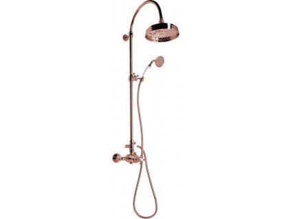 SAPHO SPRCHOVÝ SLOUPEK S TERMOSTATICKOU BATERIÍ ANTEA | ROSEGOLD