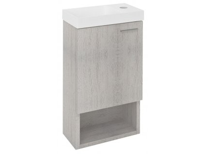 SAPHO KOUPELNOVÁ SKŘÍŇKA POD UMYVADLO LATUS XI 30X53X16,5 CM | DUB POLAR
