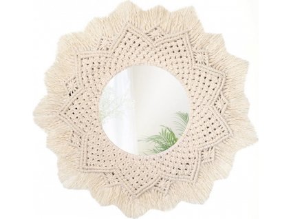 TUTUMI NÁSTĚNNÉ ZRCADLO BOHO 60 CM