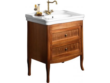 SAPHO KOUPELNOVÁ SKŘÍŇKA POD UMYVADLO RETRO 73X80X46,5 CM | BUK